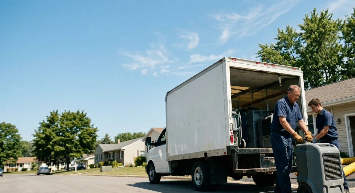 Water Damage Cleanup in Huntsburg, OH near me